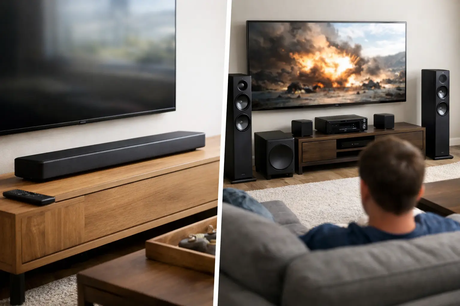Soundbar vs Surround Sound: What Fits Best?