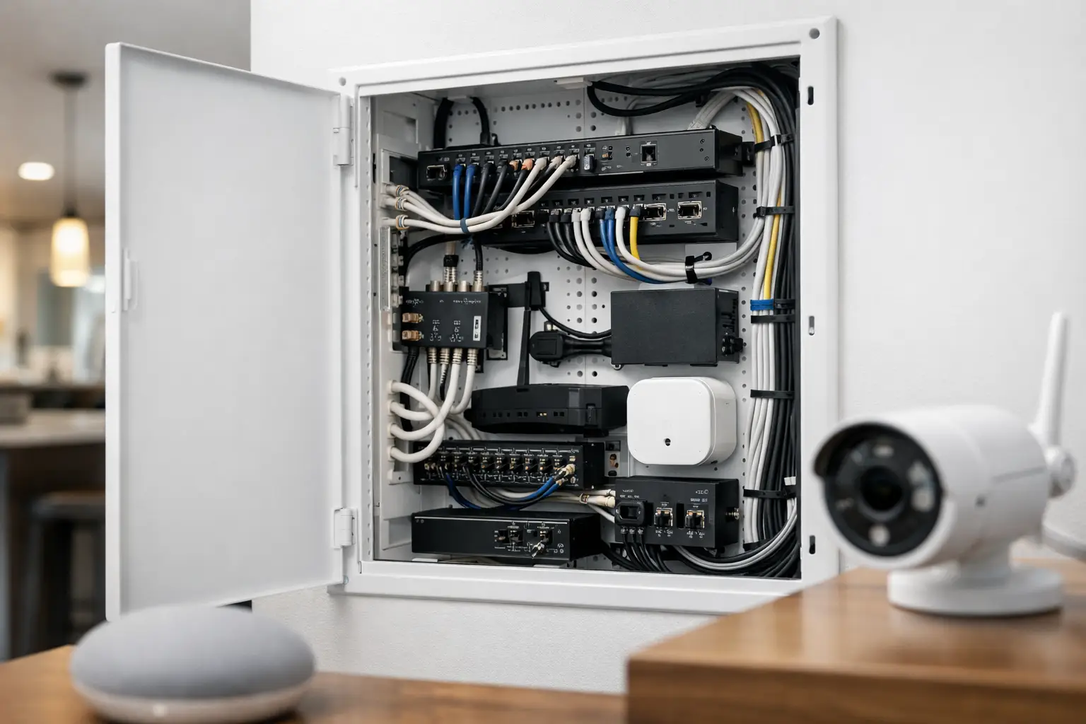 What a Home Structured Wiring Panel Does