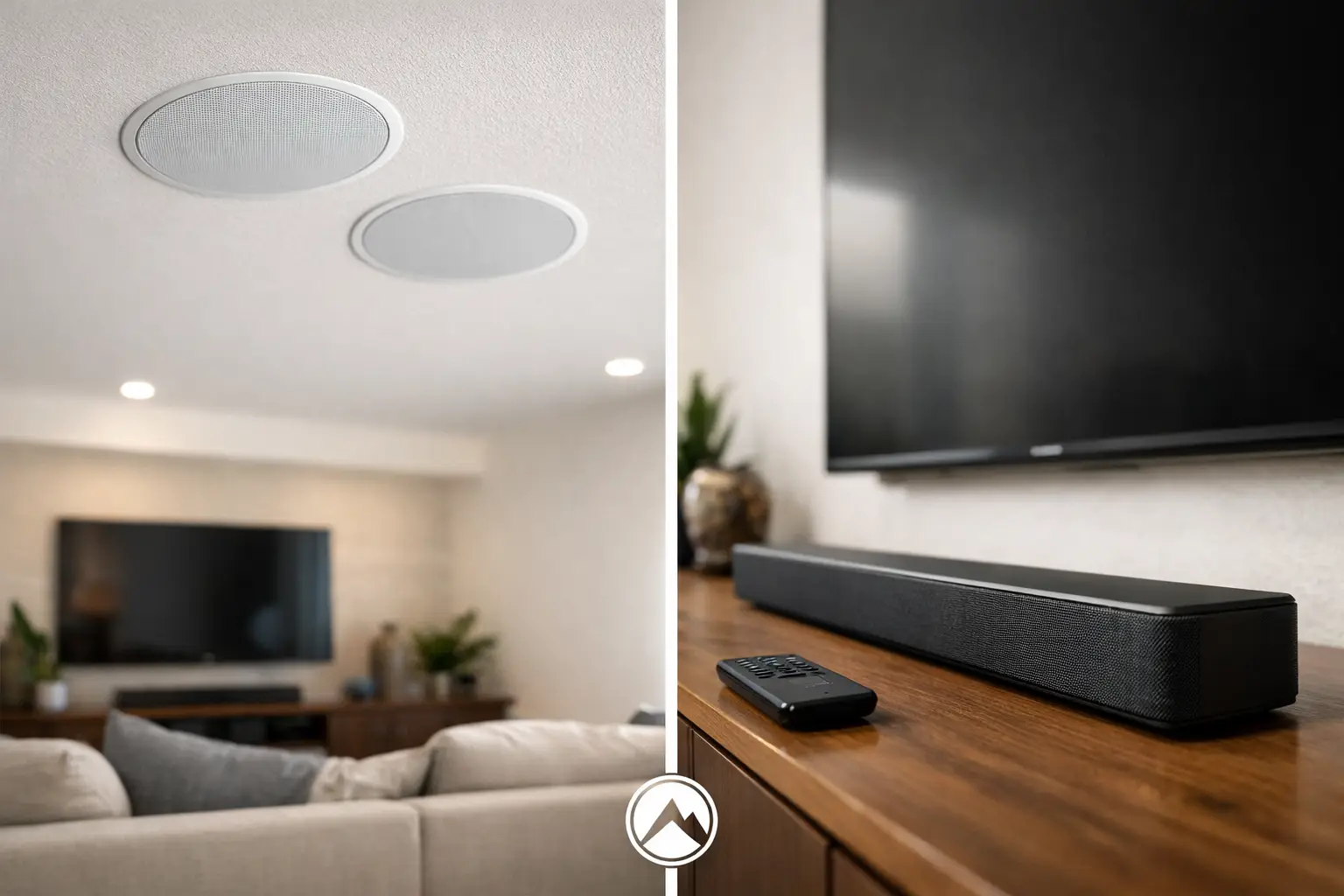 Ceiling Speakers vs Soundbar: Which Fits?