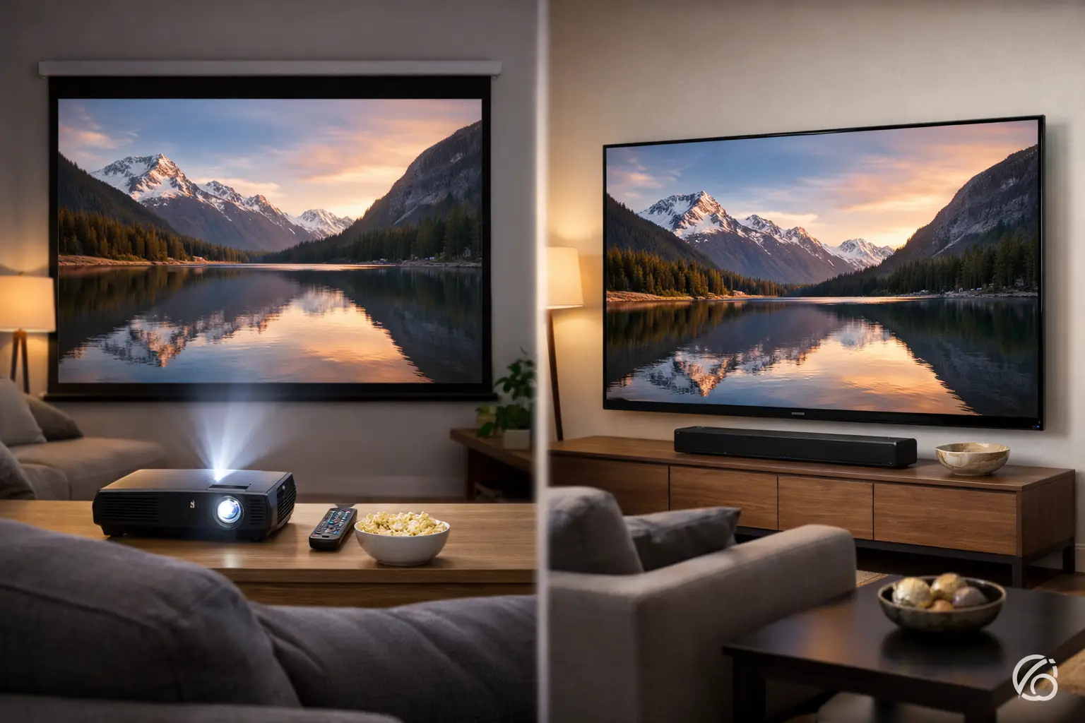 Projector vs Large TV: Which Fits Best?