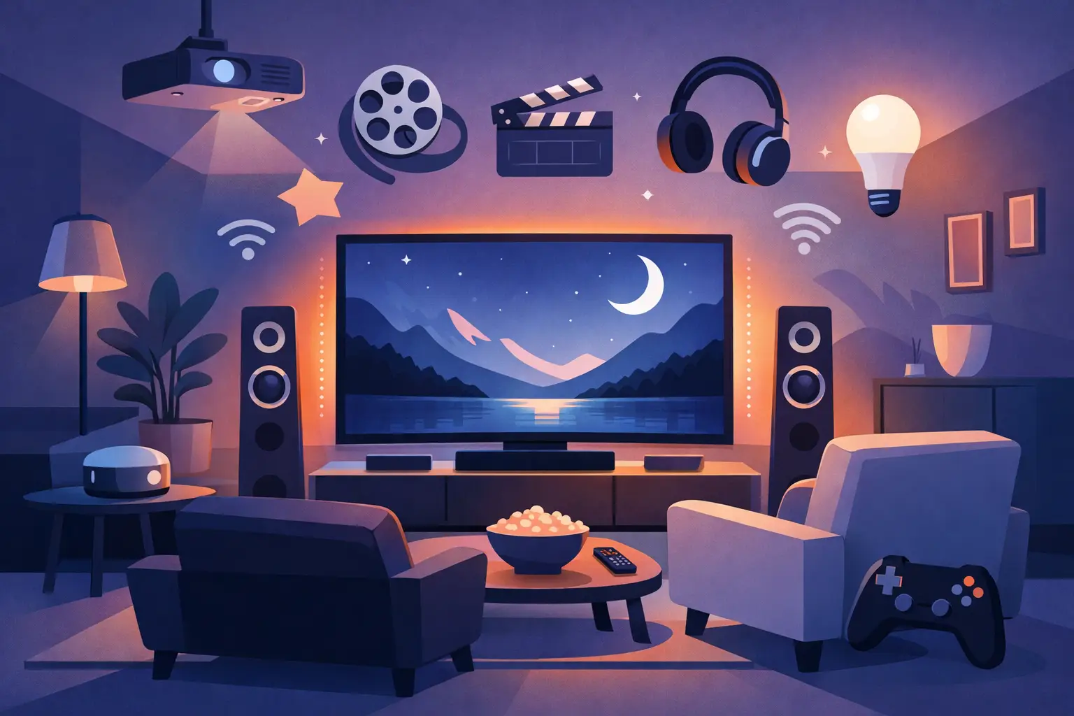 8 Best Media Room Upgrades for Better Nights