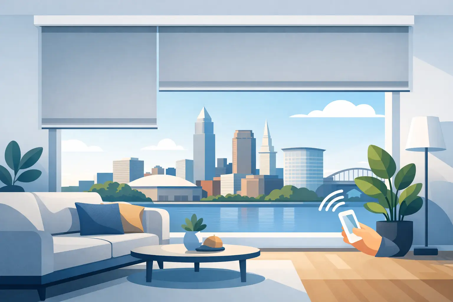 Lutron Shades Cleveland for Comfortable Homes