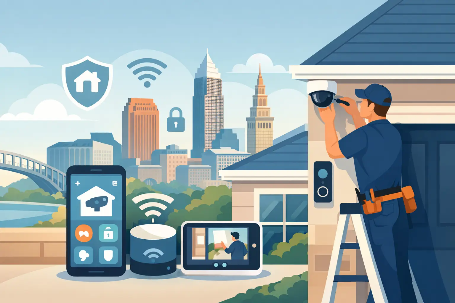 Smart Security Installation Cleveland for Homes