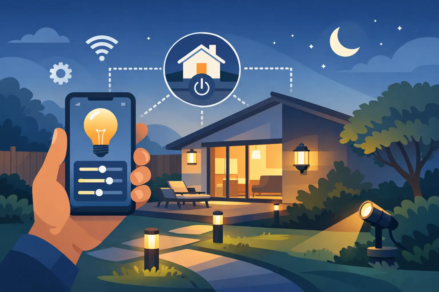 How to Automate Outdoor Lighting at Home