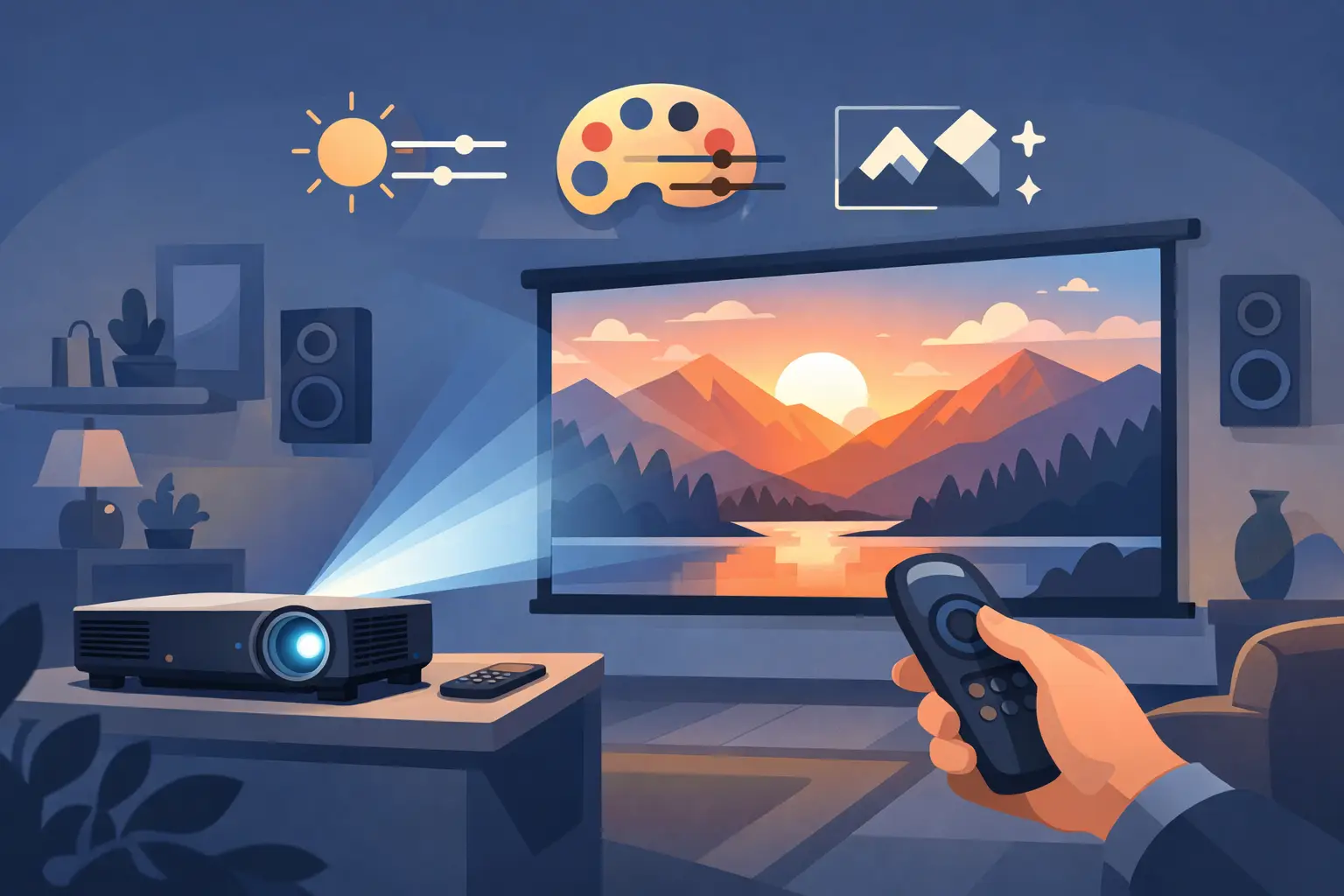 How to Improve Projector Picture at Home