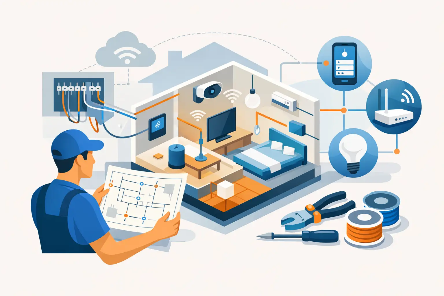 How to Plan Home Wiring for a Connected Home