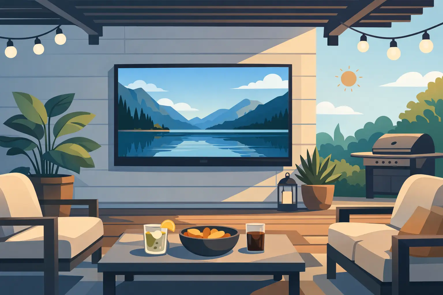 Outdoor TV Review for a Better Patio Setup