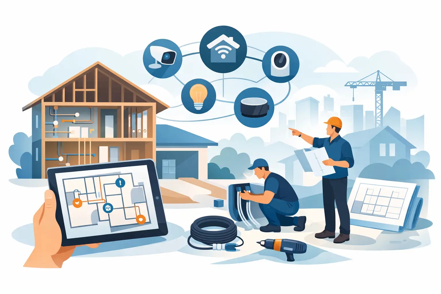 Smart Home Prewire New Construction Planning