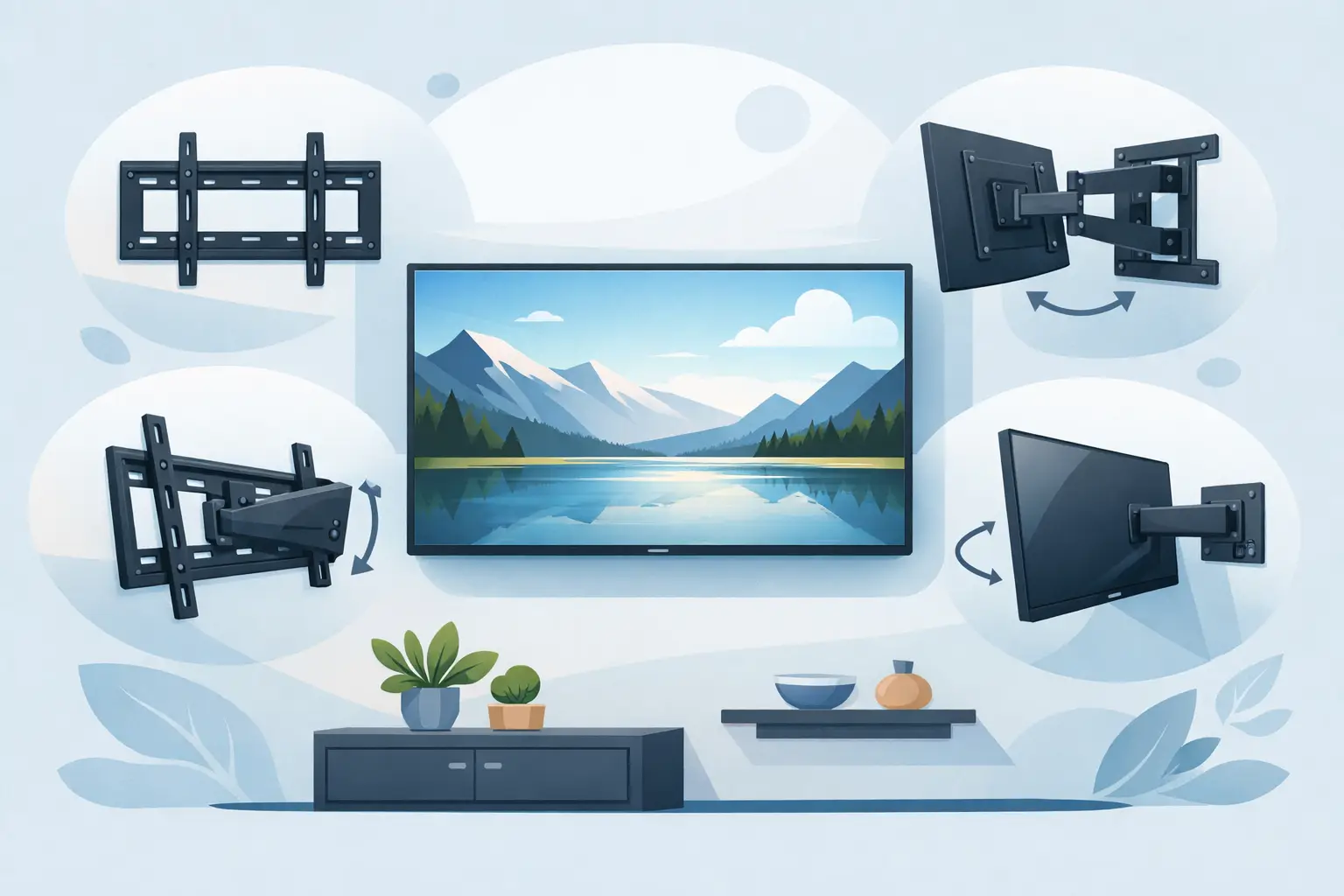 TV Wall Mount Types: Choose the Right Fit