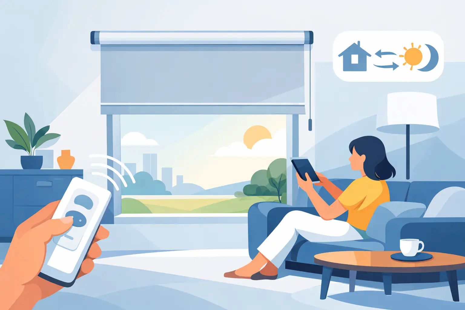 Motorized Shades That Make Everyday Living Easier