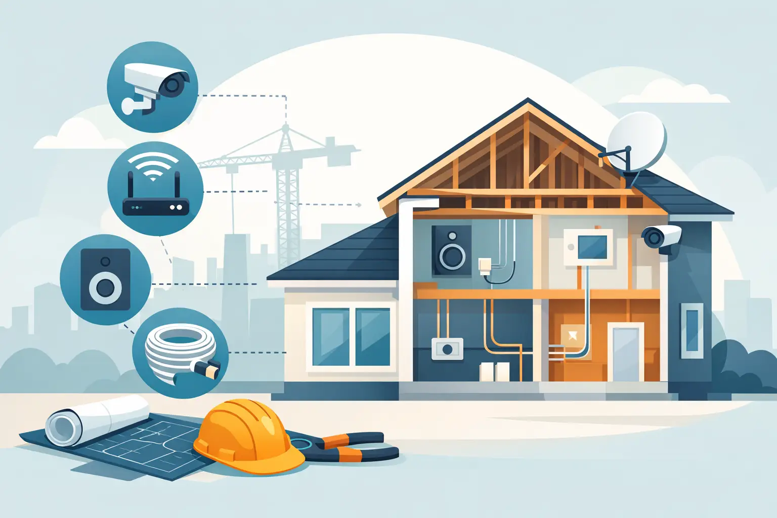What Should I Prewire in a New Construction Home?