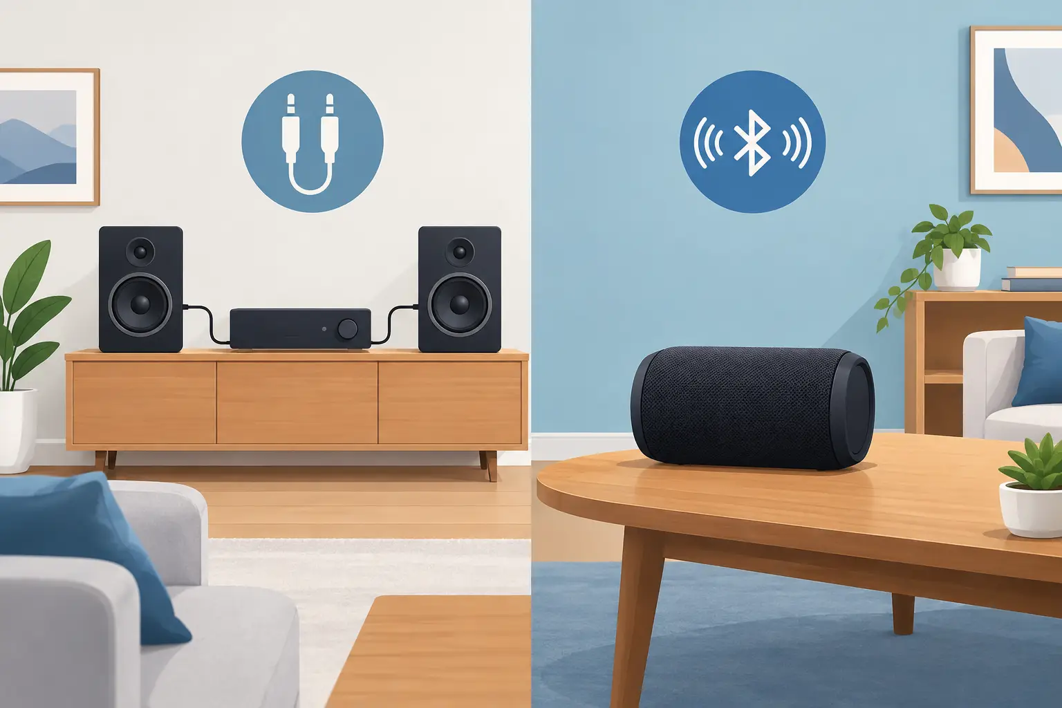Wired Versus Wireless Speakers for Your Home