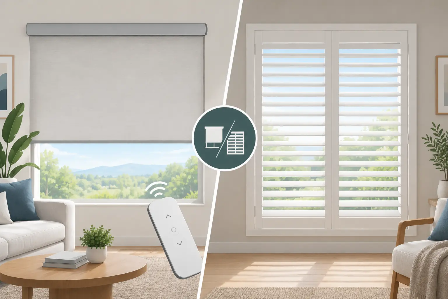 Motorized Blinds vs Shutters: Which Fits?