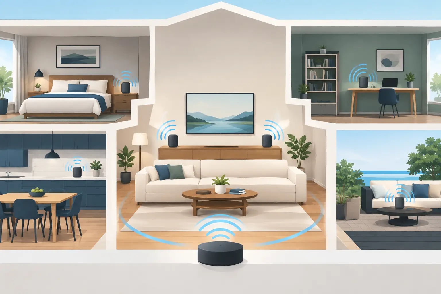 Multi Room Audio That Fits the Way You Live