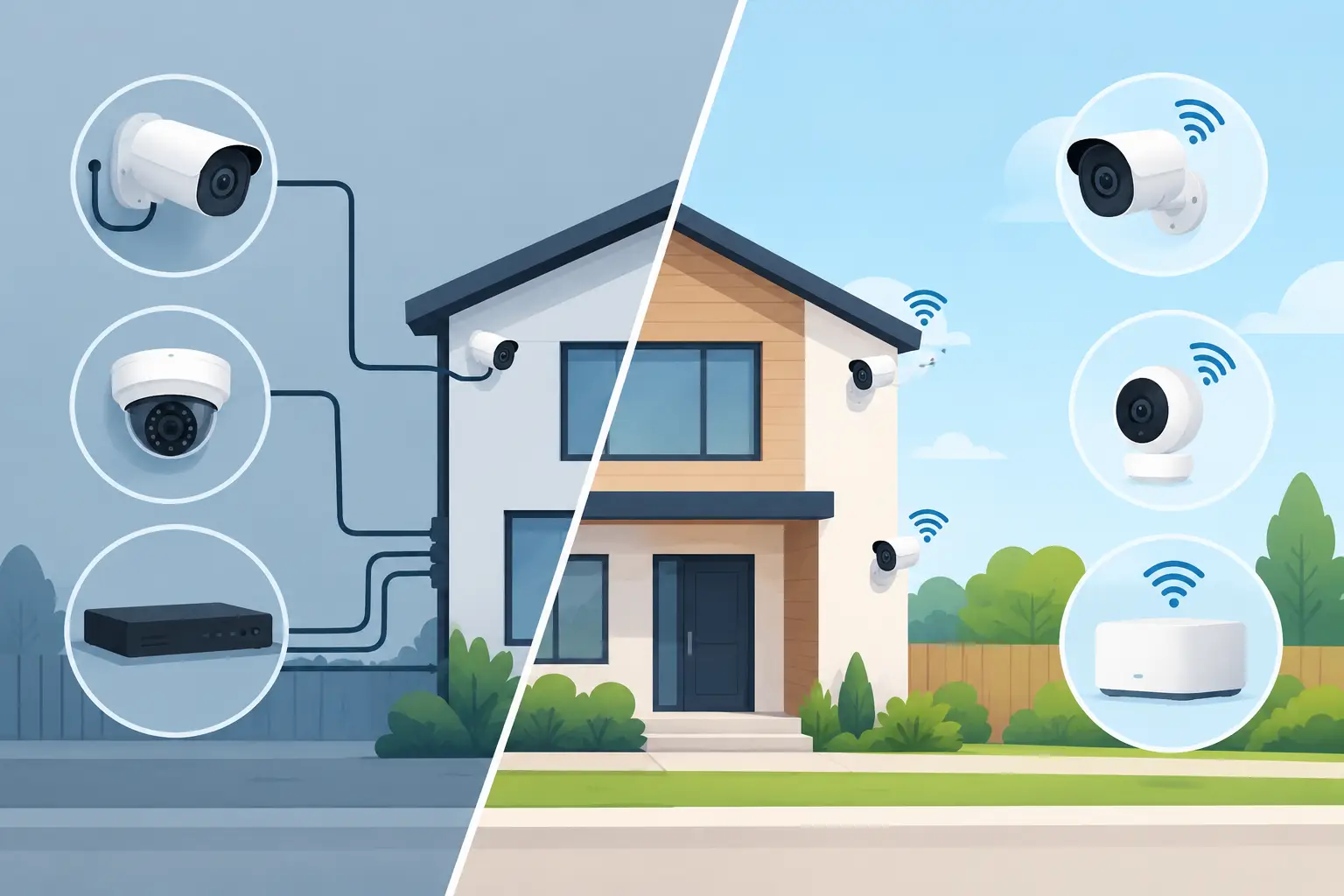 Wired vs Wireless Security for Your Home